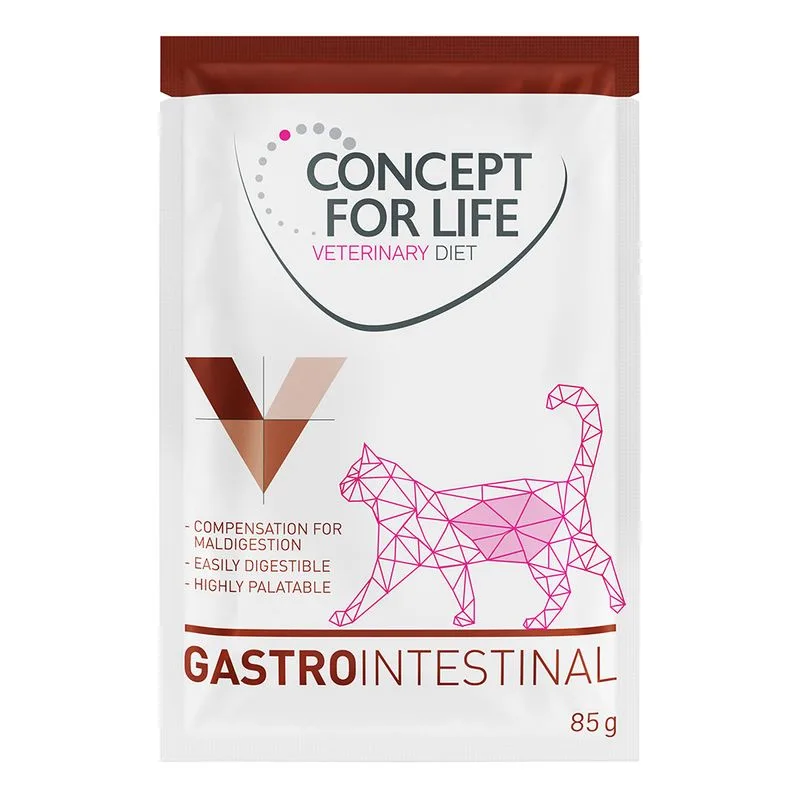 Concept for Life Veterinary Diet Gastro Intestinal Buste umido per gatto (Set %: 48 x 85 g)