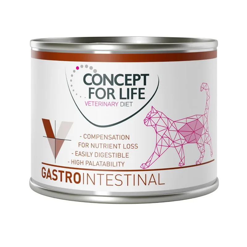 Concept for Life Veterinary Diet Gastro Intestinal umido per gatto (Set %: 24 x 200 g)