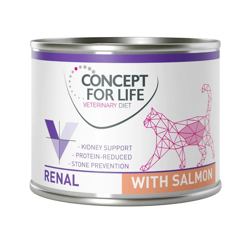 Concept for Life Veterinary Diet Renal Salmone (Set %: 12 x 200 g)