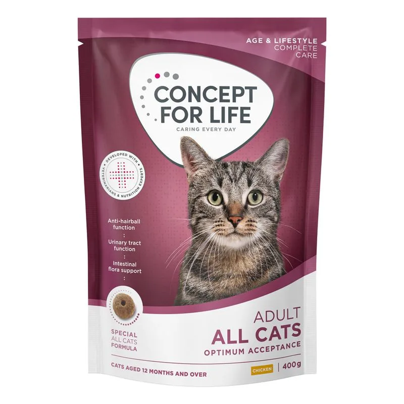 Concept for Life All Cats - Adult (400 g - NUOVO!)