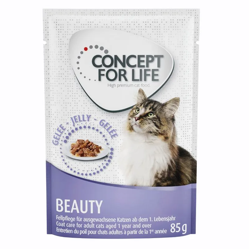 Concept for Life Beauty Adult - ricetta migliorata! (umido a completamento: 12 x 85 g Concept for Life Beauty in Gelatina)