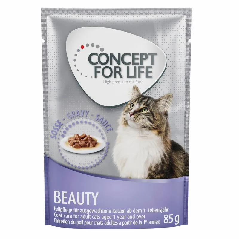 Concept for Life Beauty Adult - ricetta migliorata! (umido a completamento: 12 x 85 g Concept for Life Beauty in Salsa)