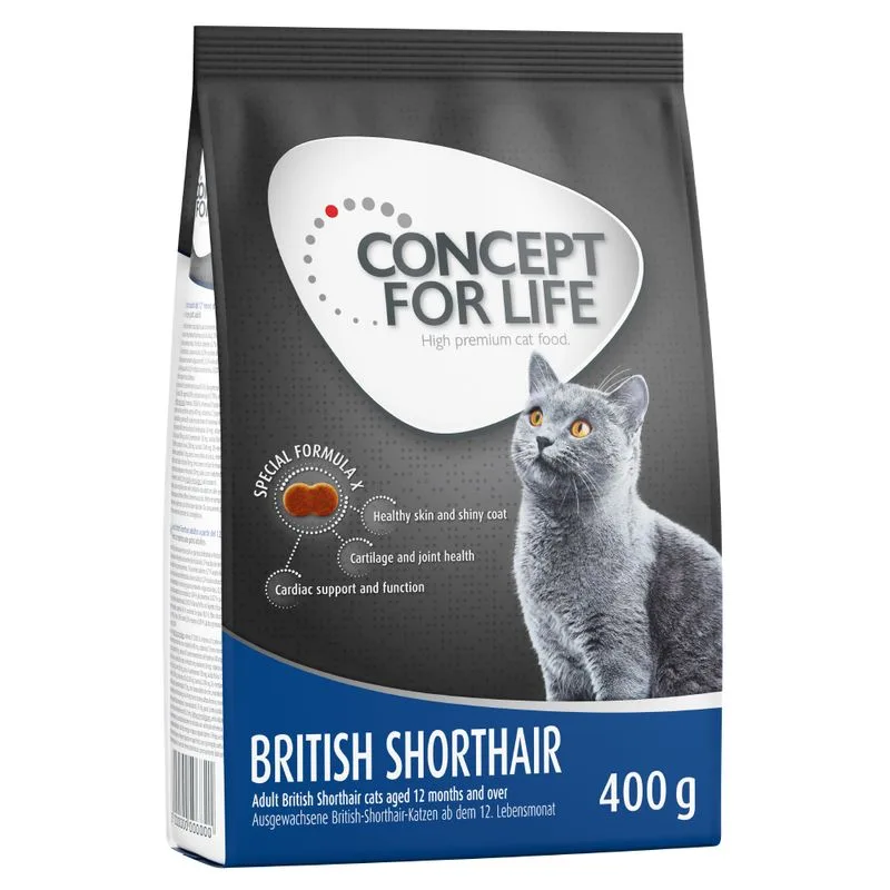 Concept for Life British Shorthair Adult - ricetta migliorata! (400 g)