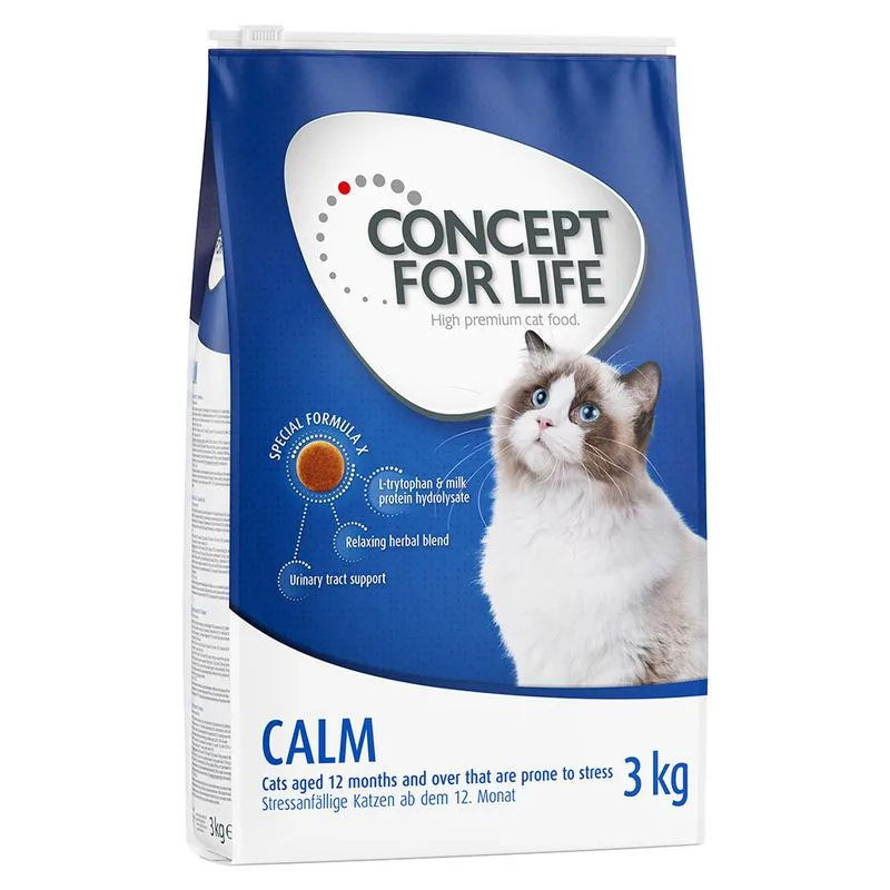 Concept for Life Calm Crocchette per gatto (Set %: 3 x 3 kg)