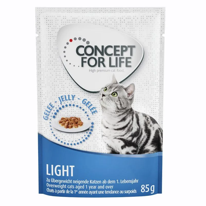 Concept for Life Light Adult - ricetta migliorata! (umido a completamento: 12 x 85 g Concept for Life Light in Gelatina)