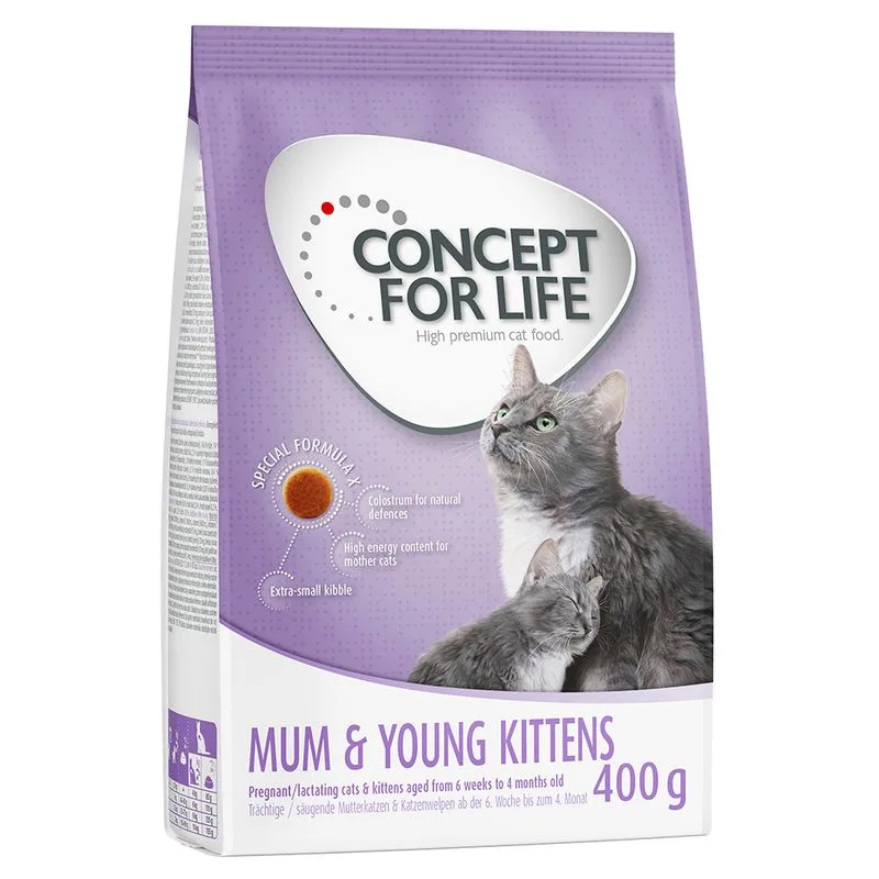 Concept for Life Mum & Young Kittens - ricetta migliorata! (400 g)