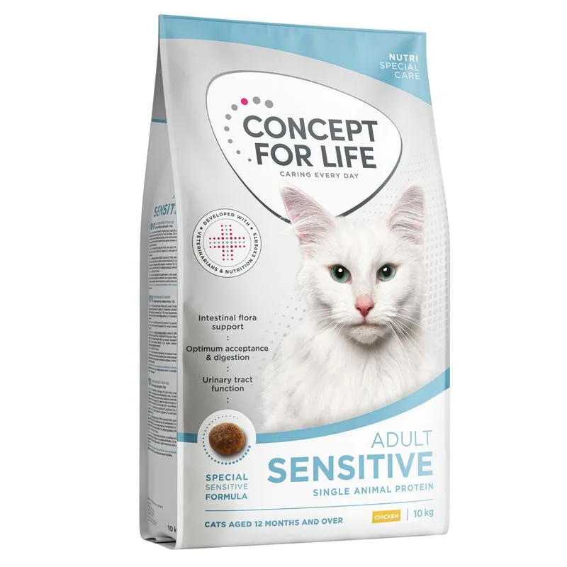 Concept for Life Sensitive Cats (Set %: 2 x 10 kg - NUOVO!)