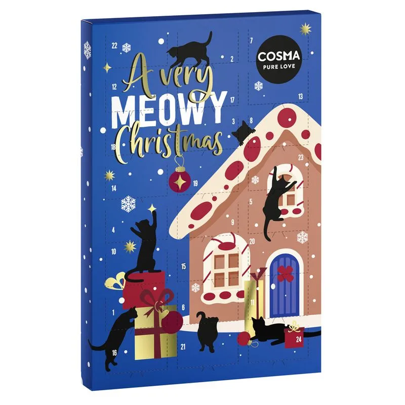 Cosma Calendario dell'Avvento per gatti (Set %: 3 pz (31,5 g))