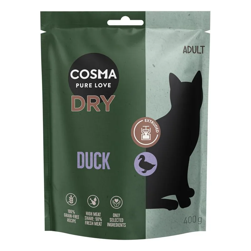 Cosma Extruded Anatra Crocchette gatto (400 g)