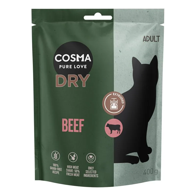 Cosma Extruded Manzo Crocchette gatto (400 g)