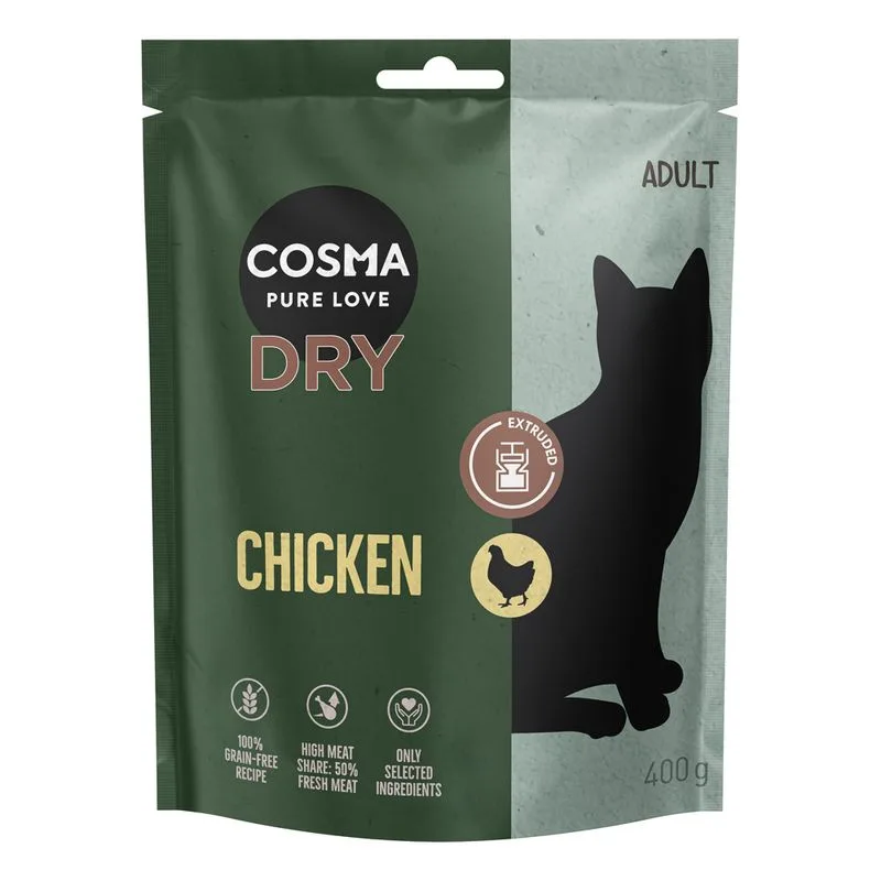 Cosma Extruded Pollo Crocchette gatto (400 g)