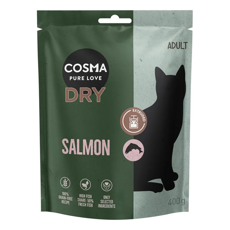 Cosma Extruded Salmone Crocchette gatto (400 g)