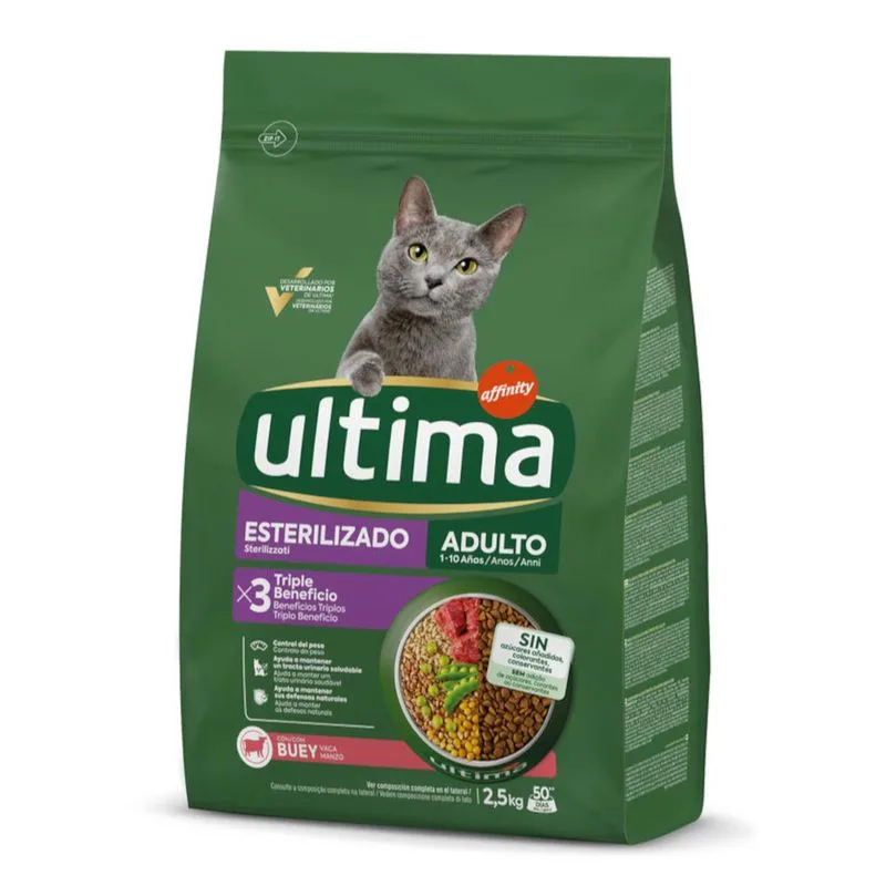 Ultima Sterilized Adult Manzo (Set %: 2 x 2,5 kg)