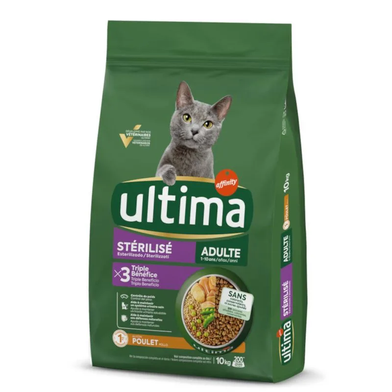 Ultima Sterilized Adult Pollo (10 kg)