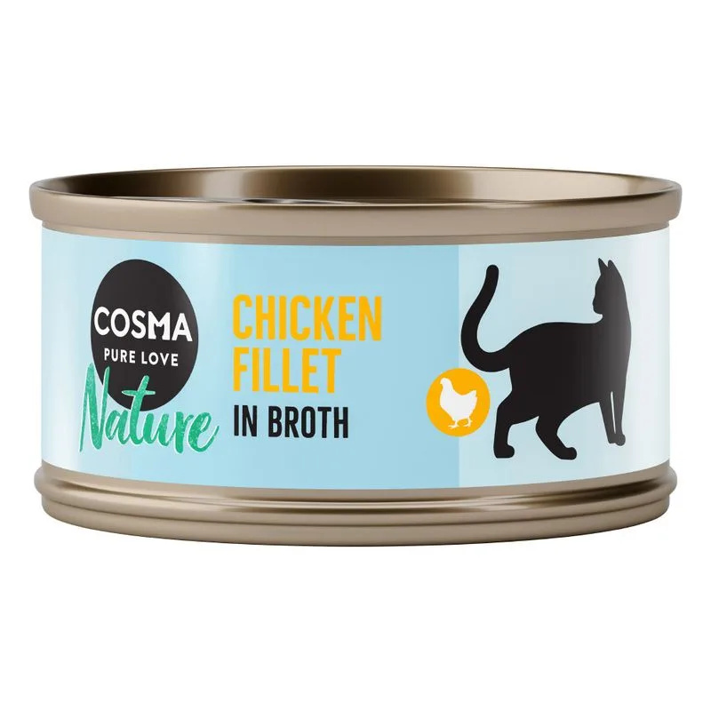Cosma Nature 48 x 70 g (Filetto di Pollo)