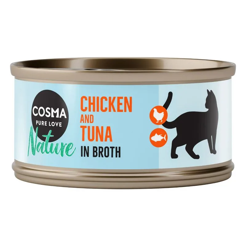 Cosma Nature 48 x 70 g (Petto di Pollo & Tonno)