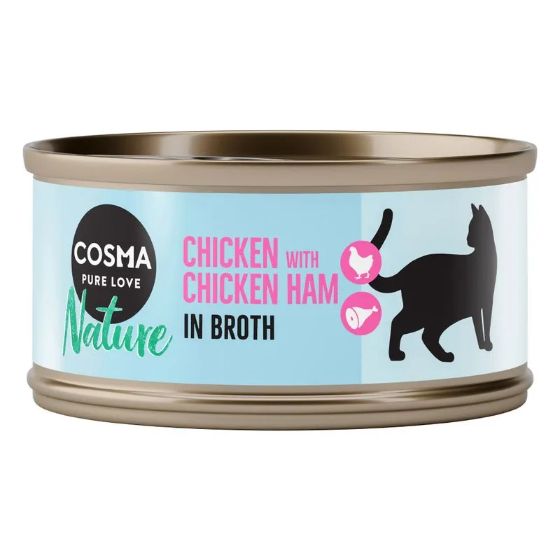 Cosma Nature 48 x 70 g (Pollo & Prosciutto)