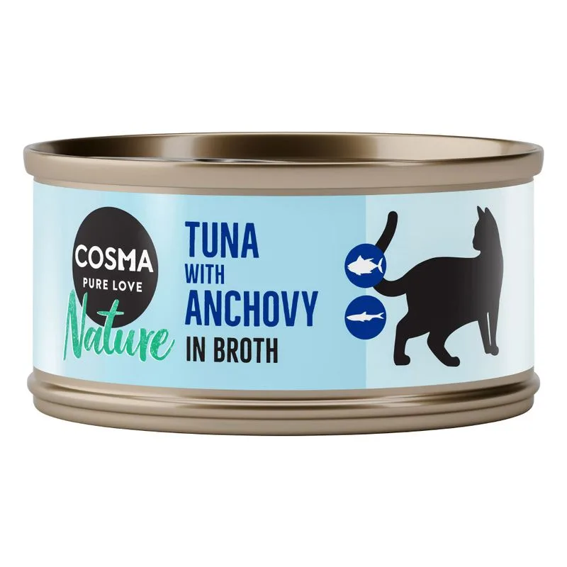 Cosma Nature 48 x 70 g (Tonno con Alici intere)