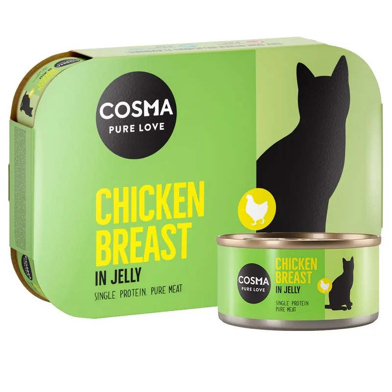 Cosma Original in gelatina 48 x 170 g (Petto di pollo)