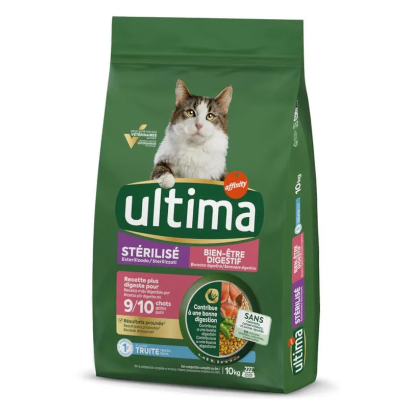 Ultima Sterilized Digestive Well-Being Trota (Set %: 2 x 10 kg)