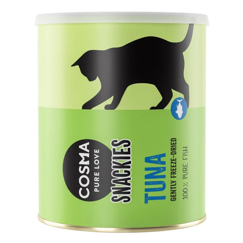 Multipack risparmio! 3 x Cosma Snackies Maxi Tube (3 x Tonno 150 g (450 g))