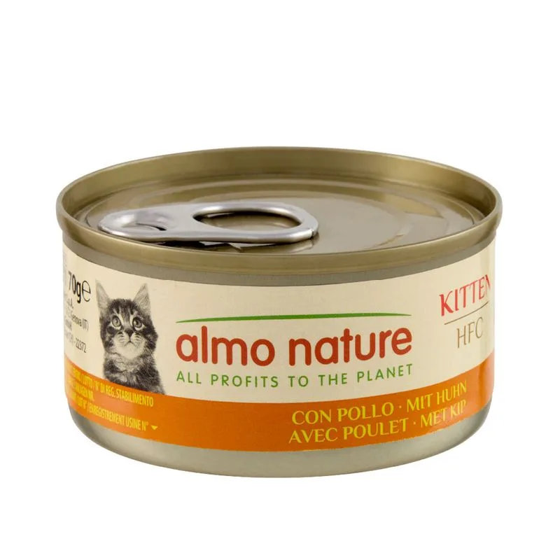 Almo Nature HFC Natural 6 x 70 g (HFC Kitten con Pollo)