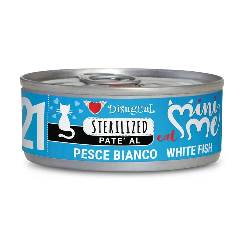 Disugual Mini-Me Sterilized 12 x 85 g (Pesce bianco)