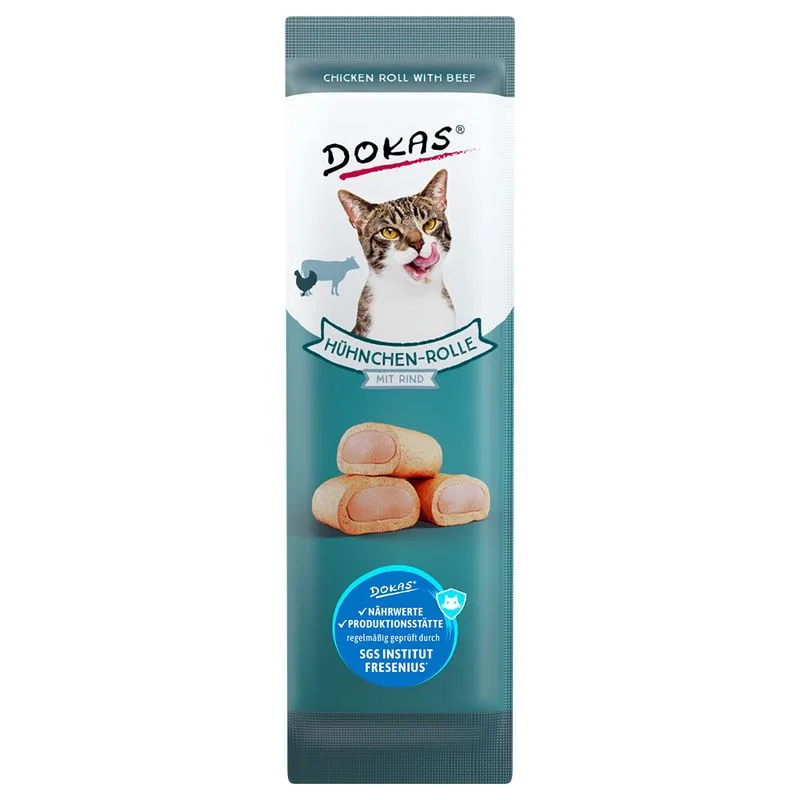 Dokas Rotolini di pollo con manzo (Set  %: 2 x 10 g)