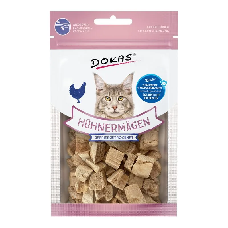 Dokas Stomaci di pollo liofilizzati (Set %: 2 x 12 g)
