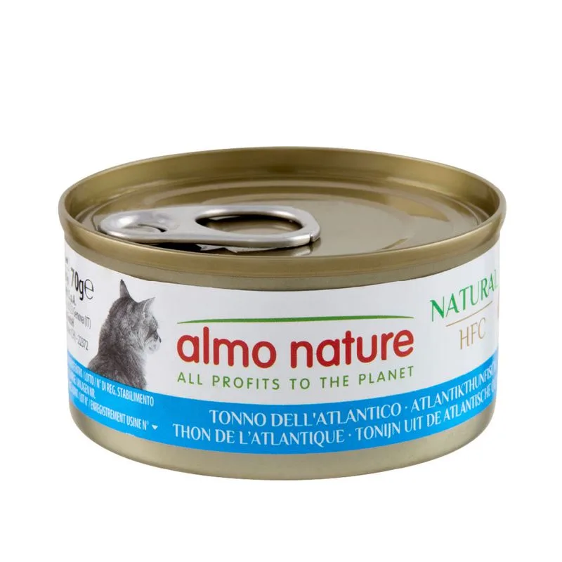 Almo Nature HFC Natural 6 x 70 g (HFC Natural Tonno dell'Atlantico)