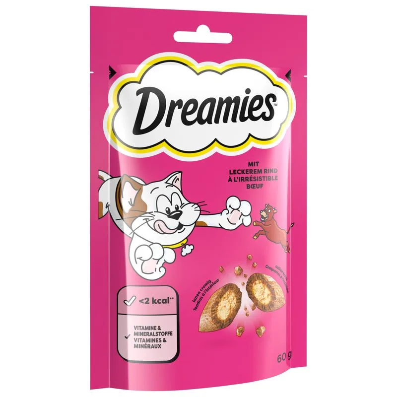 Catisfactions Snack per gatti (Set %: 3 x 60 g Manzo)