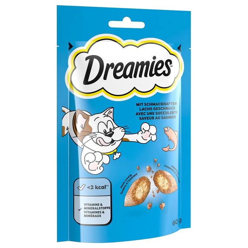 Catisfactions Snack per gatti (Set %: 3 x 60 g Salmone)