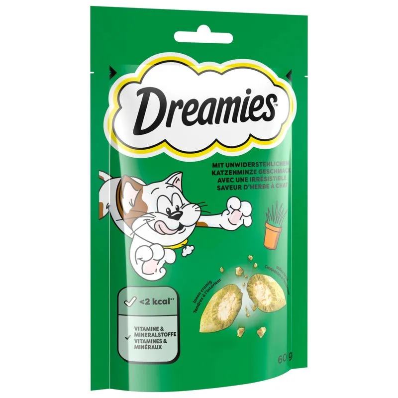 Catisfactions Snack per gatti (Set %: 3 x 60 g: Catnip - NUOVO)