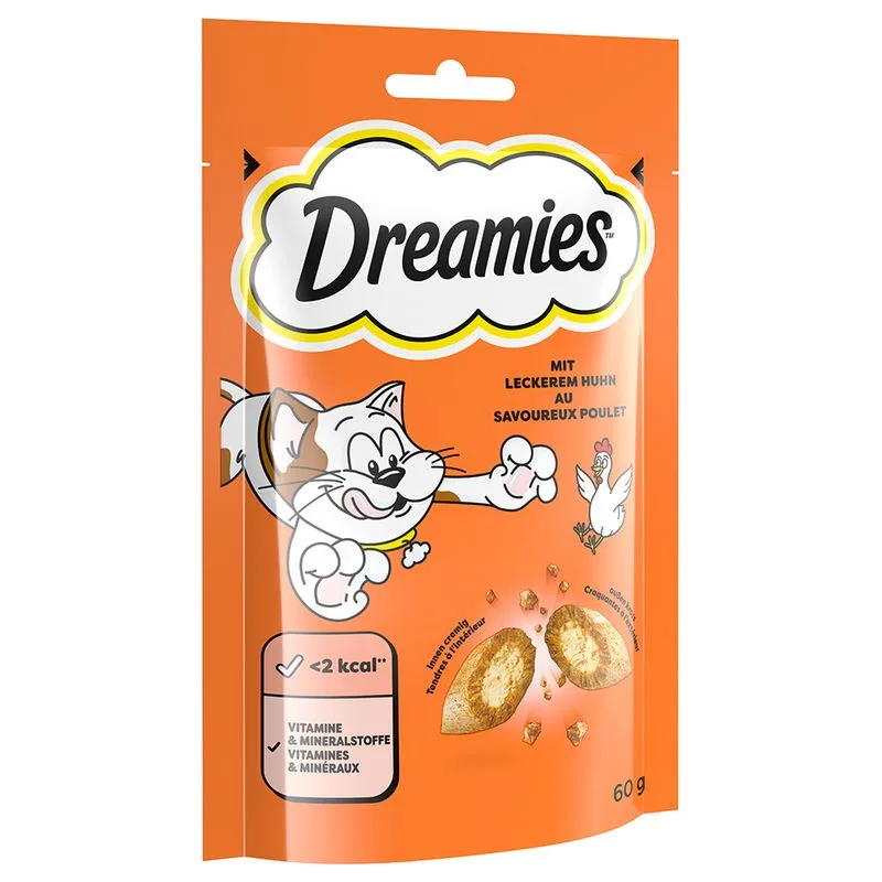 Set prova misto! Catisfactions snack 4 x 60 g (Formaggio, Pollo, Salmone e Manzo)