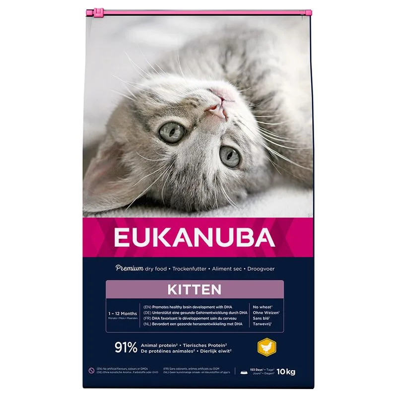 Eukanuba Kitten Healthy Start Crocchette per gatti (Set %: 2 x 10 kg)