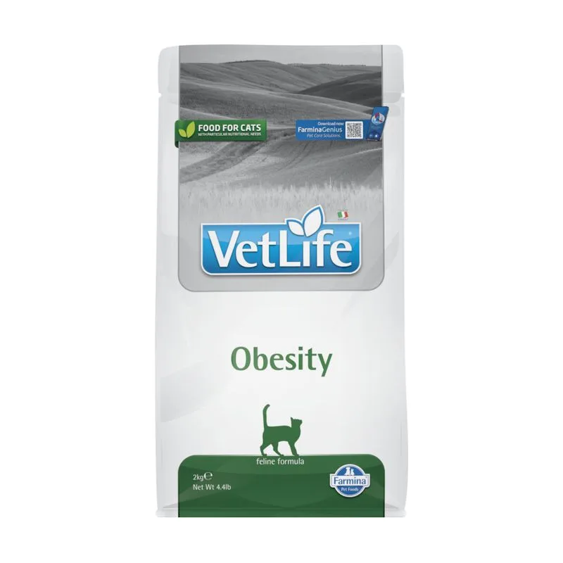 Farmina Vet Life Cat Obesity (Set %: 2 x 2 kg)
