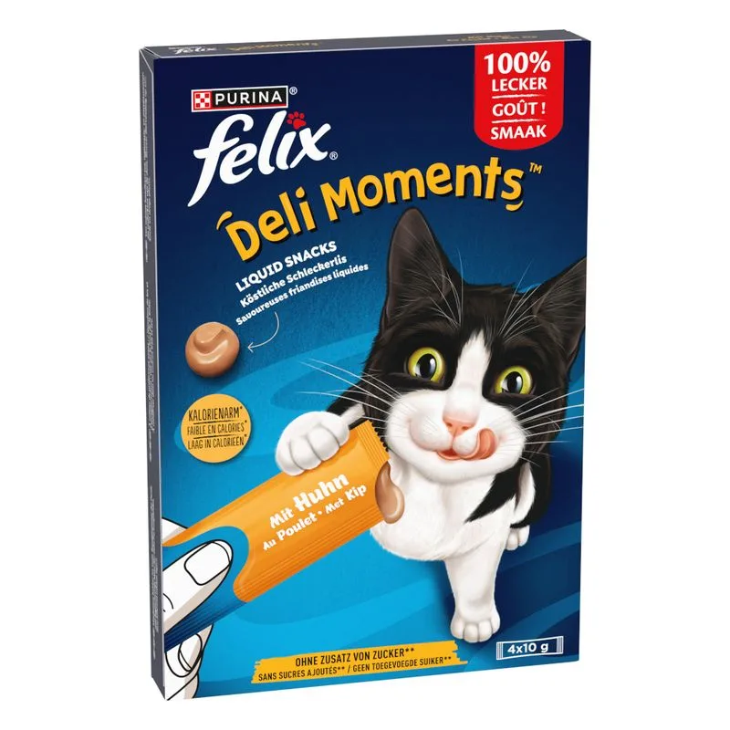 Felix Deli Moments (Set %: 16 x 10 g Pollo)