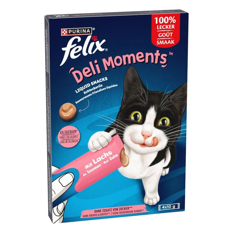 Felix Deli Moments (Set %: 16 x 10 g Salmone)