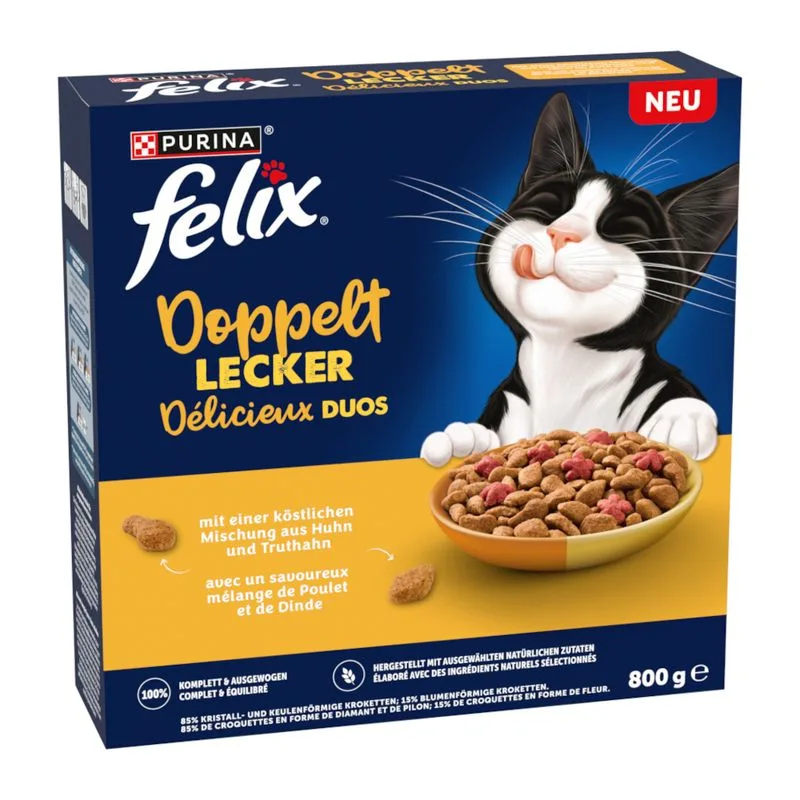 Felix Doubly Delicious Pollo & Tacchino (Set %: 2 x 800 g)