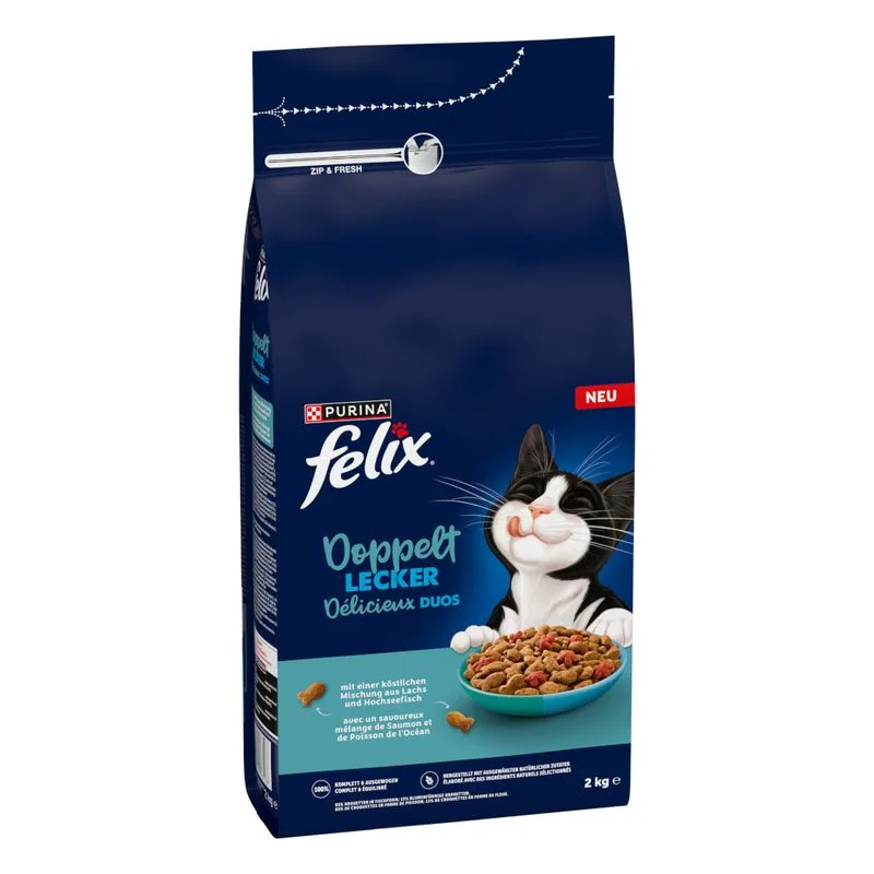 Felix Doubly Delicious Salmone & Pesce oceanico (2 kg)