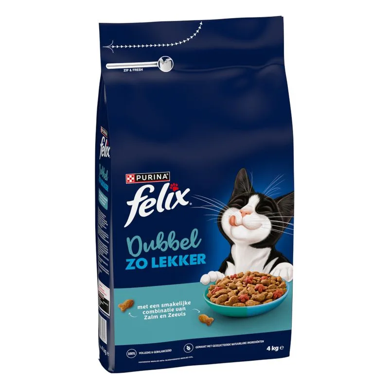 Felix Doubly Delicious Salmone & Pesce oceanico (Set %: 2 x 4 kg)