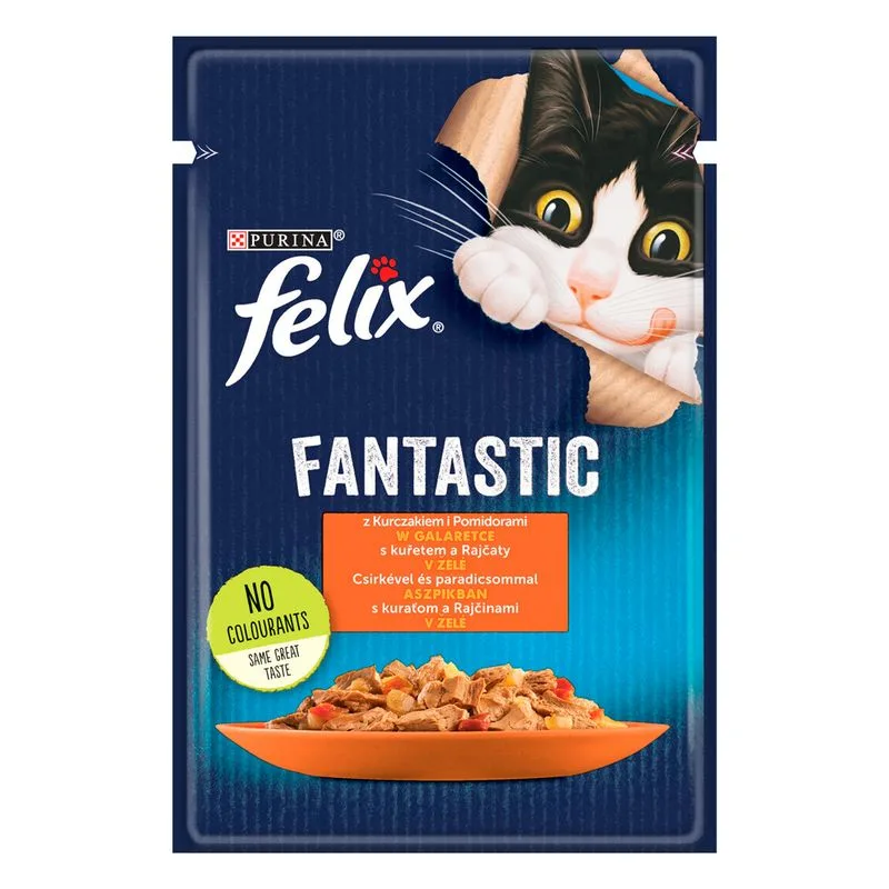 Felix Fantastic in buste 26 x 85 g (Pollo e Pomodoro)