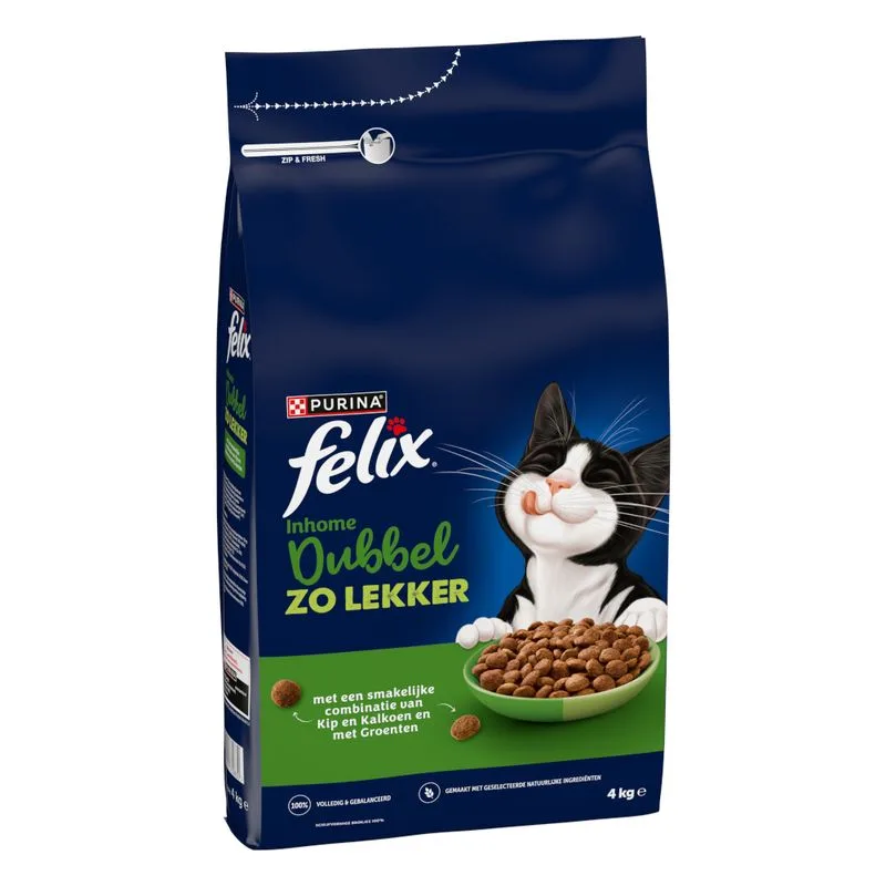 Felix Inhome Doubly Delicious Pollo & Tacchino (4 kg)