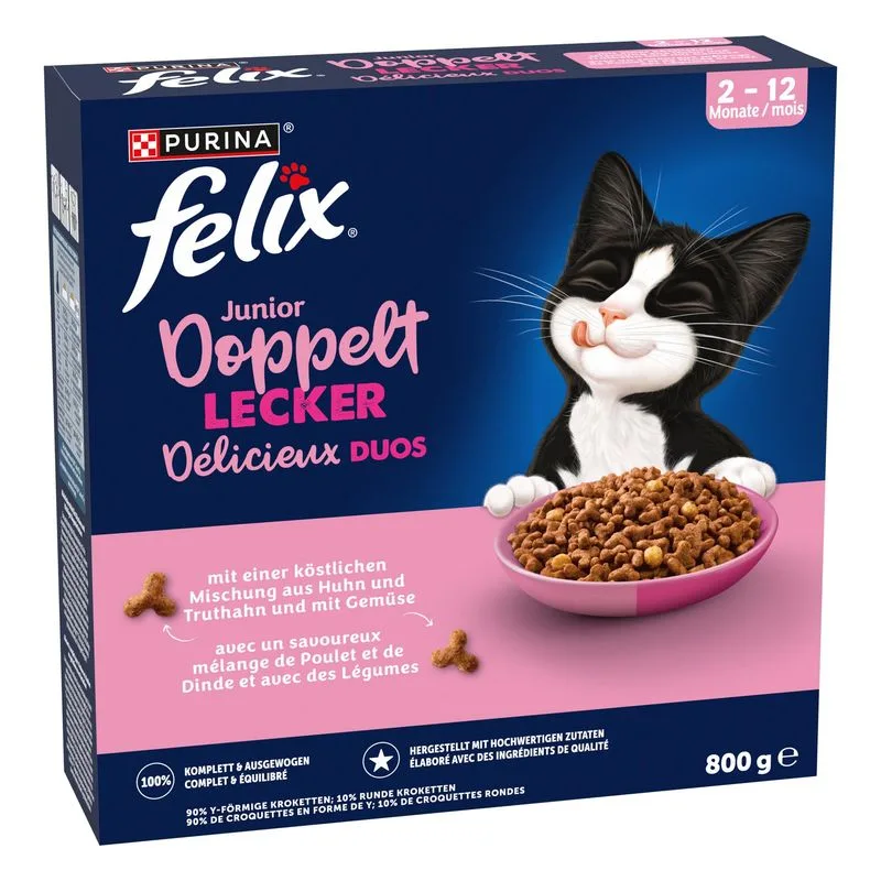 Felix Junior Doubly Delicious Pollo & Tacchino