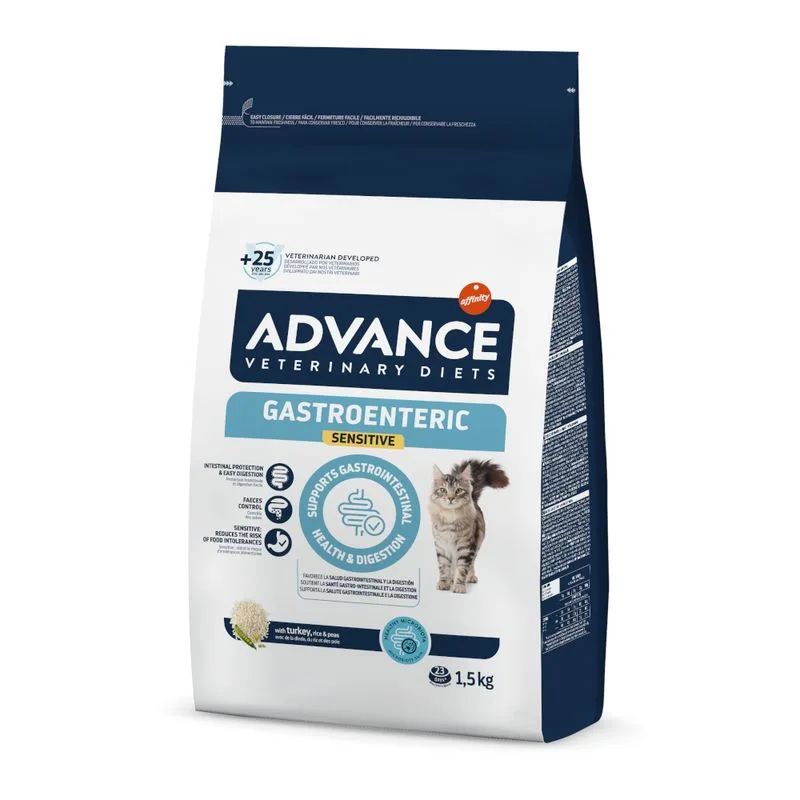 Advance Veterinary Diets Gastro Sensitive Crocchette gatto (Set %: 2 x 1,5 kg)