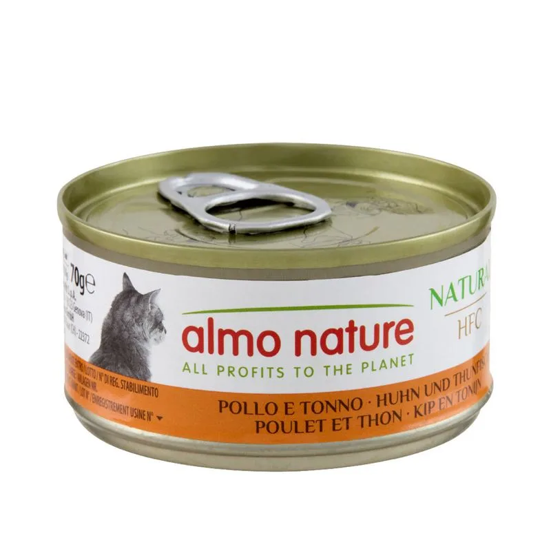 Almo Nature HFC Natural 6 x 70 g (HFC Pollo e Tonno)