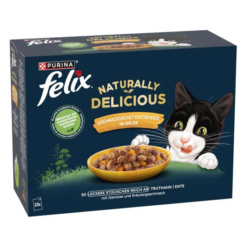 Felix Naturally Delicious 10 x 80 g