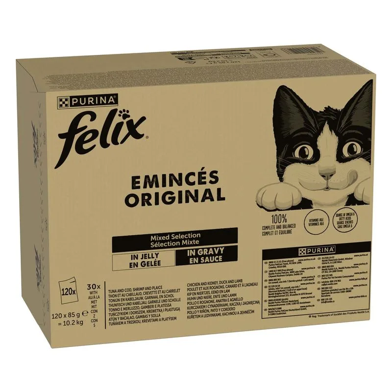 Multipack Felix Classic 120 x 85 g in buste (Carne e Pesce)