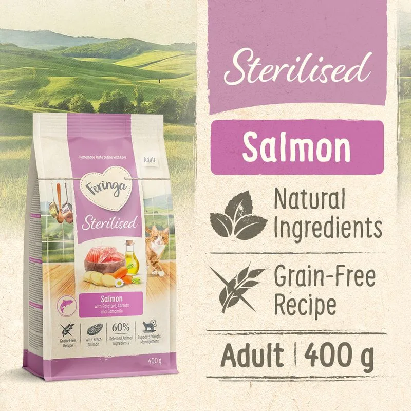 Feringa Adult Sterilised Salmone (400 g - NUOVO!)