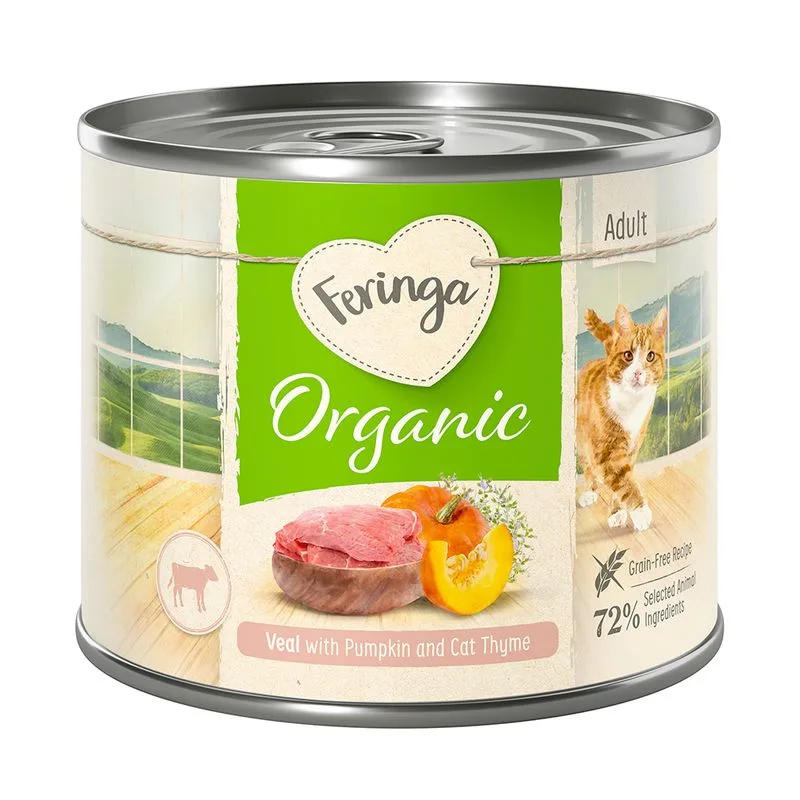 Feringa Bio Menù 12 x 200 g (Vitello con Zucca e Camedrio maro)